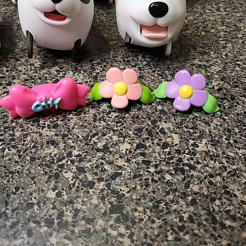 Chubby Puppies Lot Of 7 Working And 2‎ Non Working Spin Master Plus Accessories